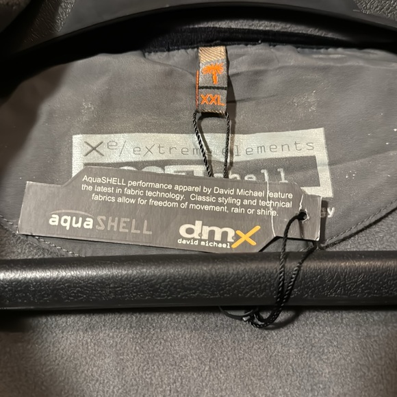 David Michael aqua shell jacket - Picture 7 of 8